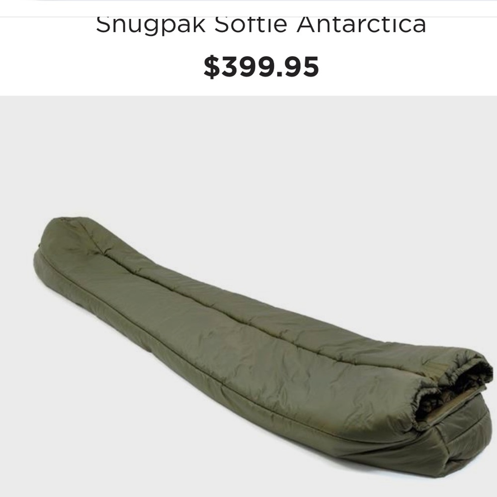 The Antarctica is our most extreme performance bag. Keeping you warm and dry.